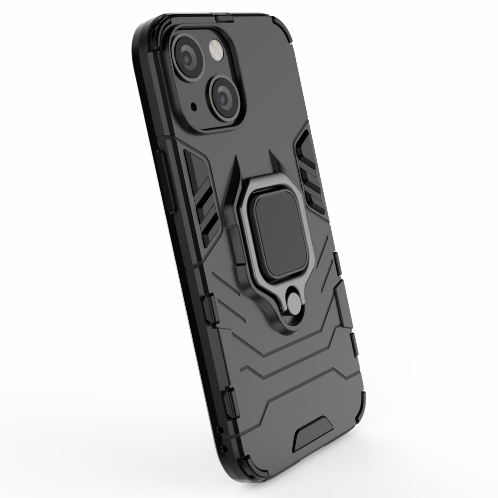  iPhone 13 Mini - Hybrid Ring Skal - Svart