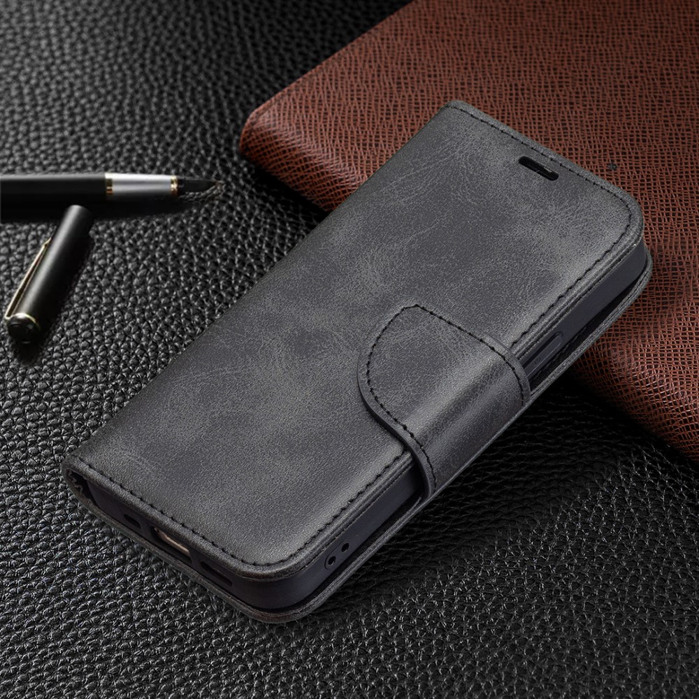  iPhone 13 Mini - Shark Solid Läder Fodral - Svart