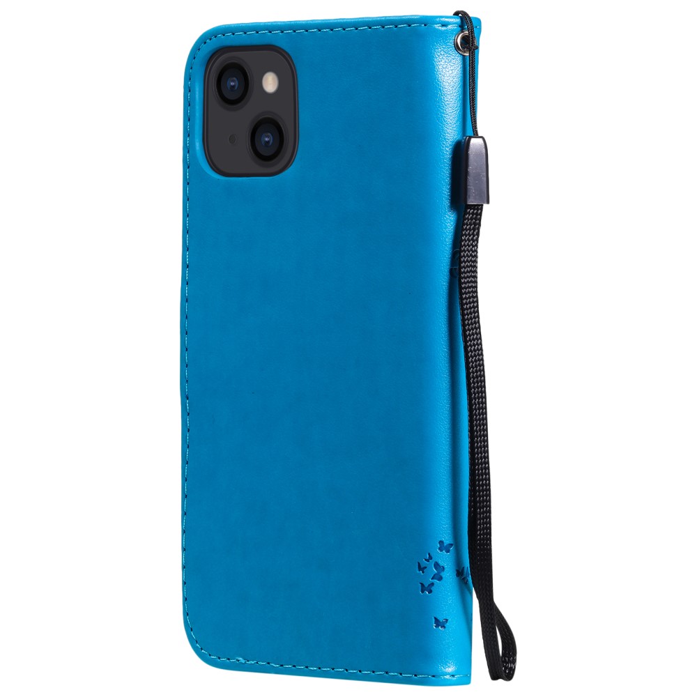  iPhone 13 Mini - Fodral Med Tryck - Blå