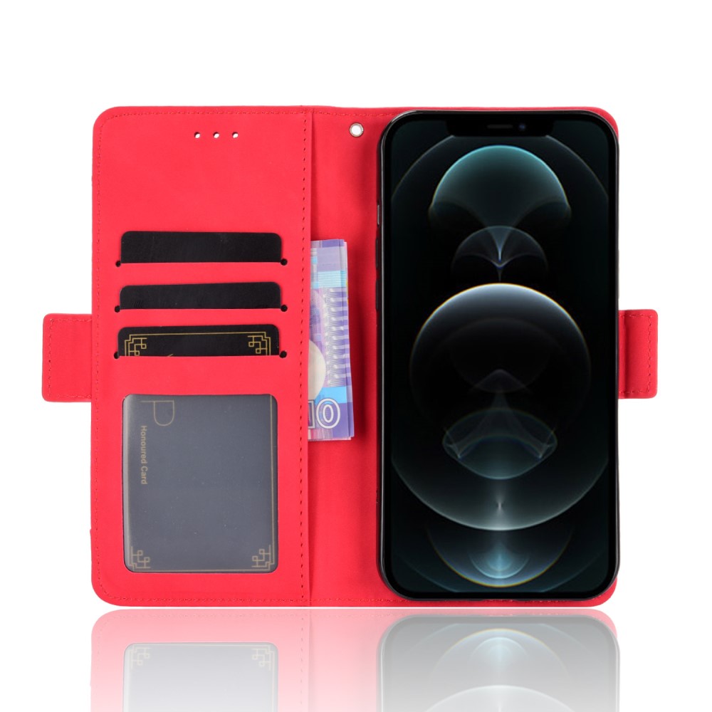  iPhone 13 Mini - Fodral Med Avtagbart Kortfodral - Röd