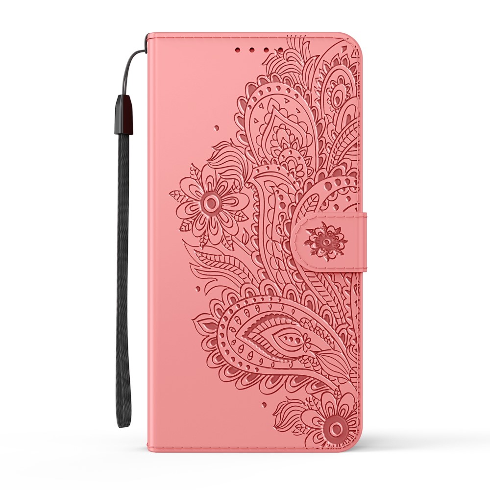  iPhone 13 Mini - Flower Mandala Fodral - Roséguld