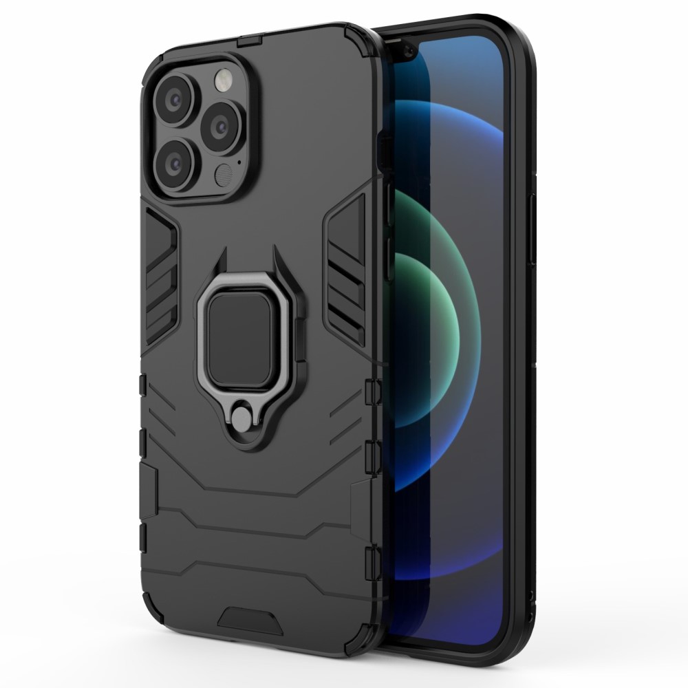  iPhone 13 Pro Max - Hybrid Ring Skal - Svart