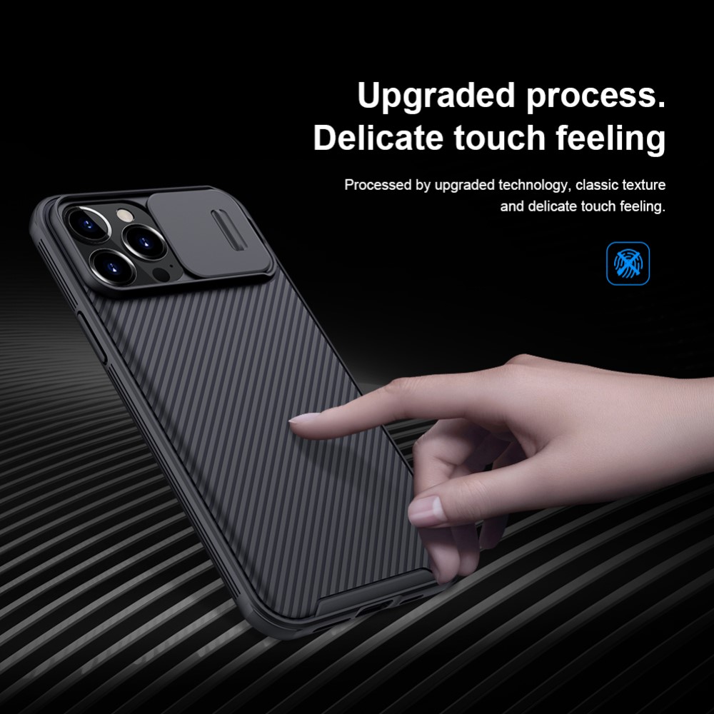 NILLKIN iPhone 13 Pro Max - NILLKIN CamShield Pro Skal - Svart