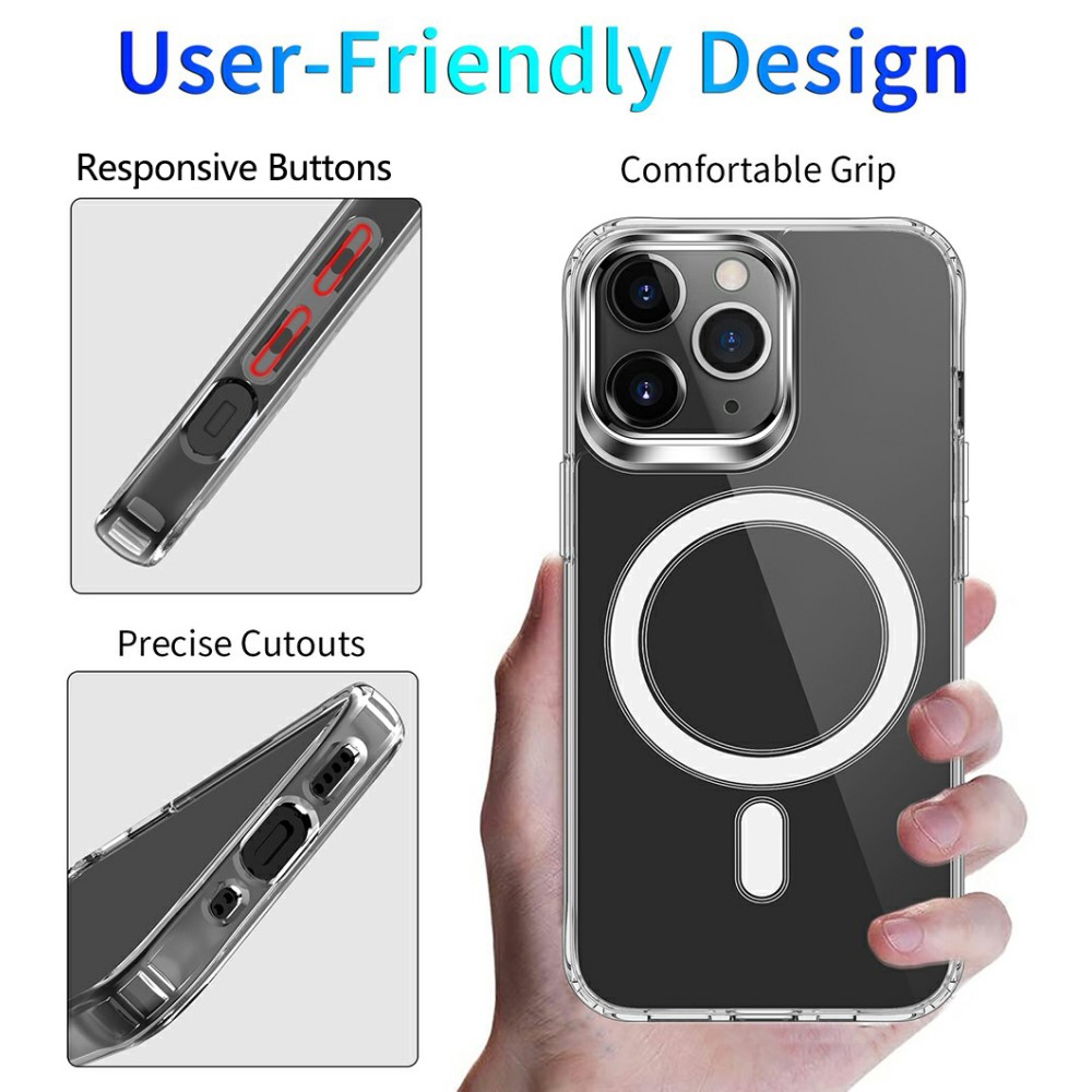 iPhone 13 Pro Max - MagSafe Shockproof Akryl/TPU Skal