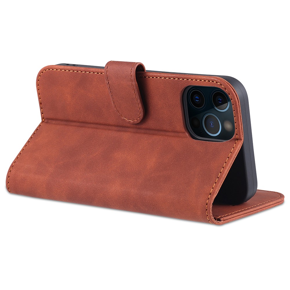 AZNS iPhone 13 Pro Max - AZNS Läder Fodral - Röd