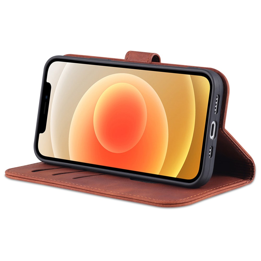 AZNS iPhone 13 Pro Max - AZNS Läder Fodral - Roséguld