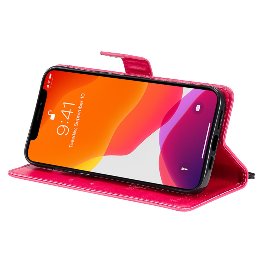  iPhone 13 Pro Max - Fodral Med Tryck - Rosa