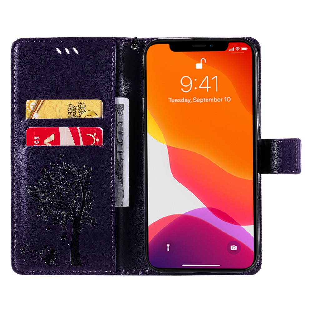  iPhone 13 Pro Max - Fodral Med Tryck - Lila