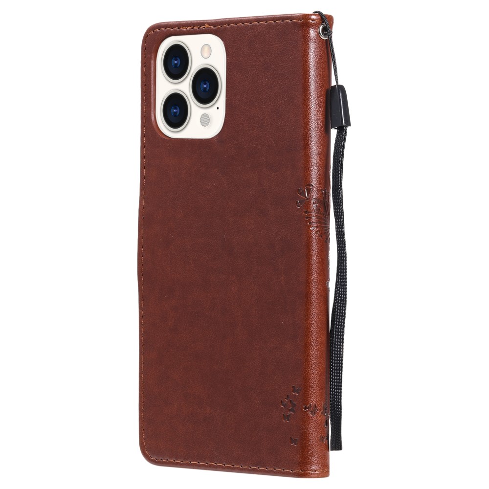  iPhone 13 Pro Max - Fodral Med Tryck - Brun