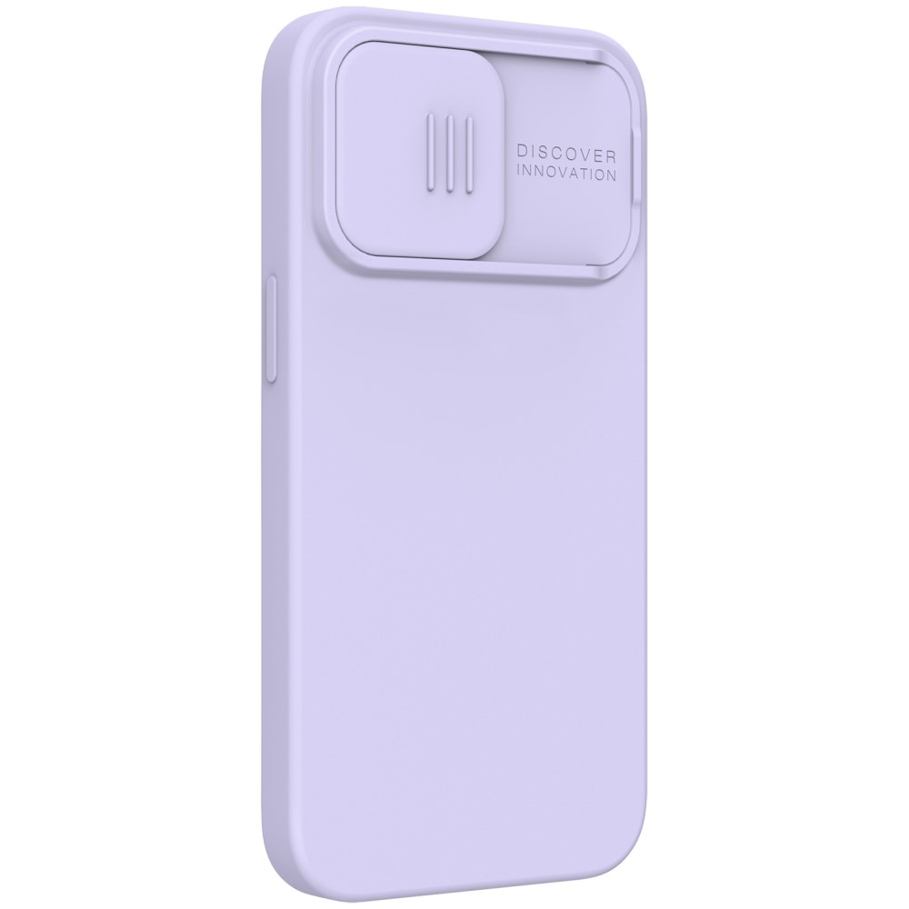 NILLKIN iPhone 13 Pro Max - NILLKIN MagSafe CamShield Silky Liquid Skal - Lila