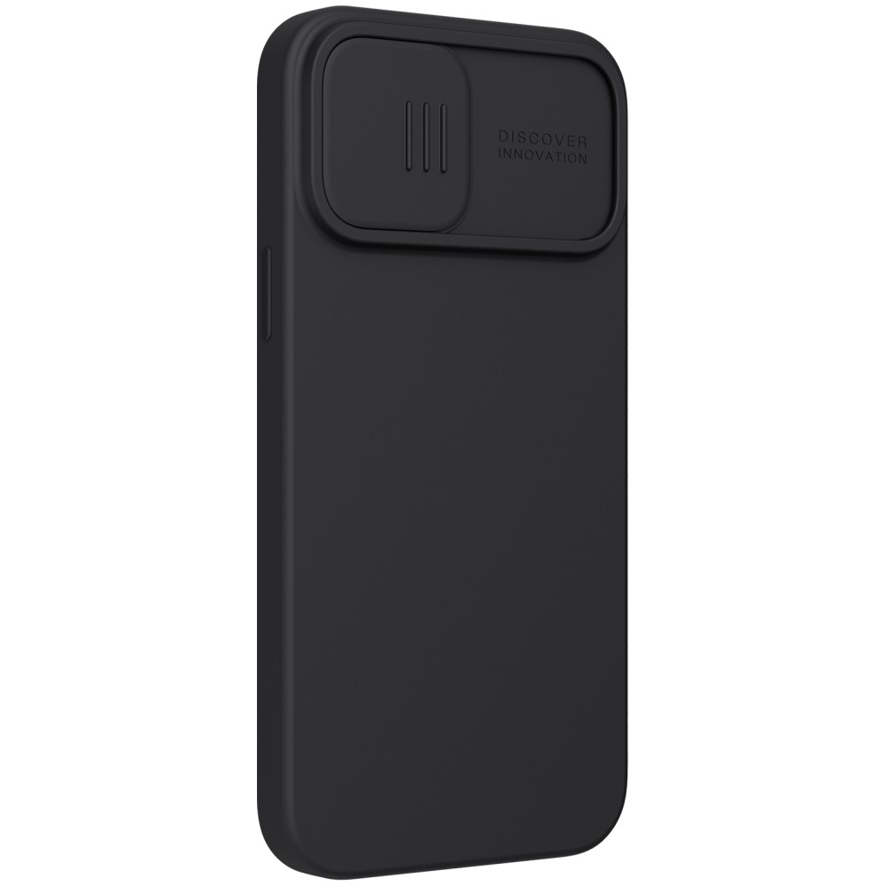 NILLKIN iPhone 13 Pro Max - NILLKIN CamShield Silky Liquid Skal - Svart