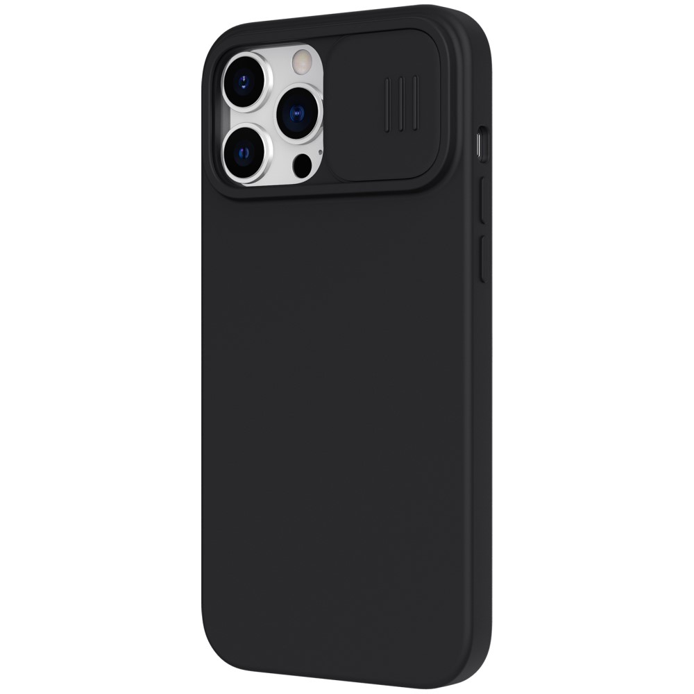 NILLKIN iPhone 13 Pro Max - NILLKIN CamShield Silky Liquid Skal - Svart
