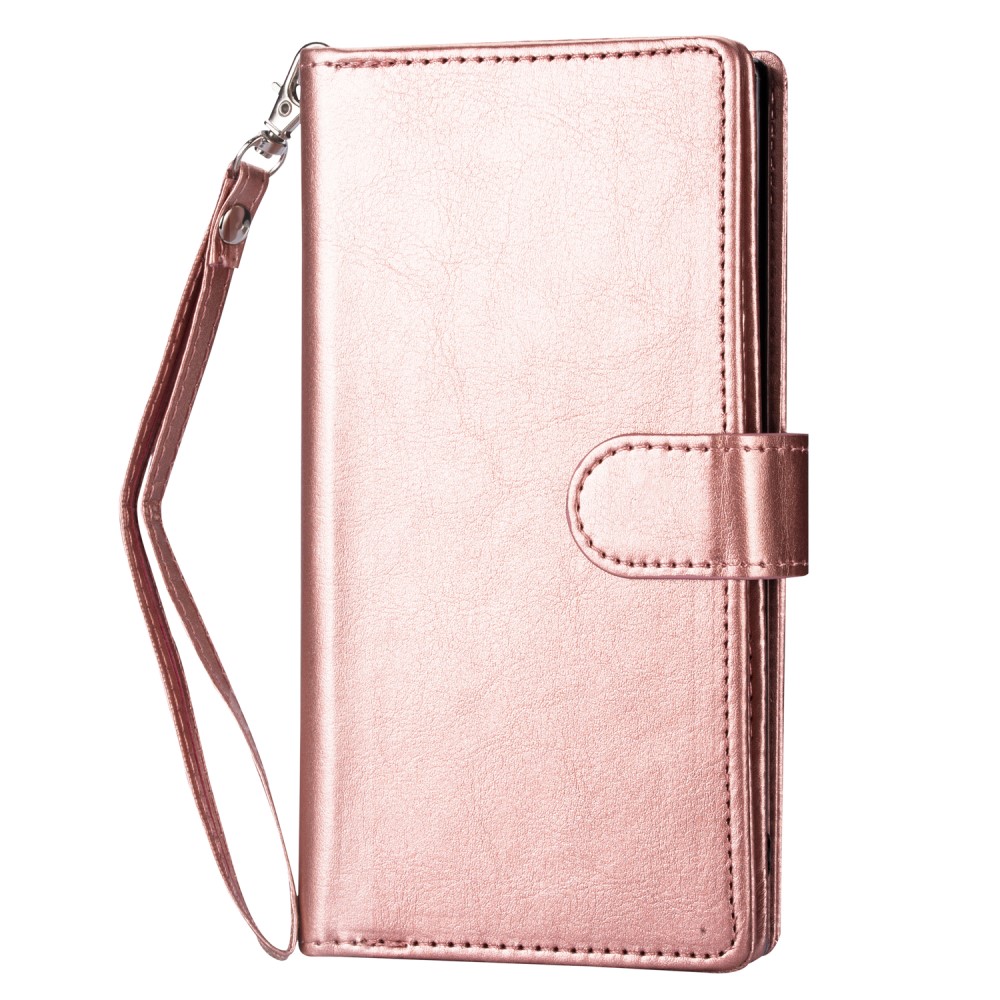  iPhone 13 Pro Max - 9-Korts 2in1 Magnet Fodral / Skal - Roséguld