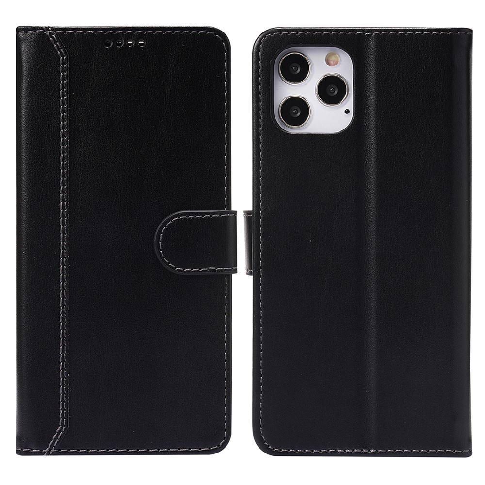  iPhone 13 Pro Max - Läder Fodral - Svart