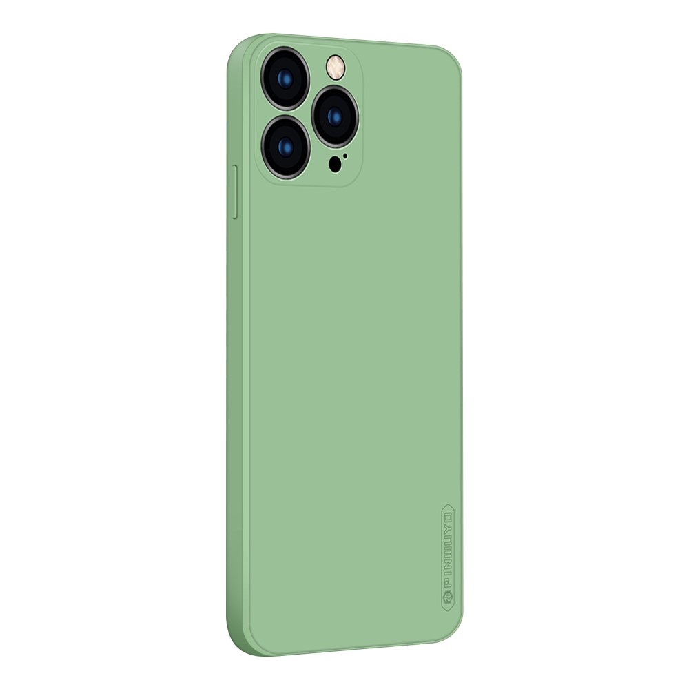 PINWUYO iPhone 13 Pro Max - PINWUYO Liquid Silikon Skal - Grön