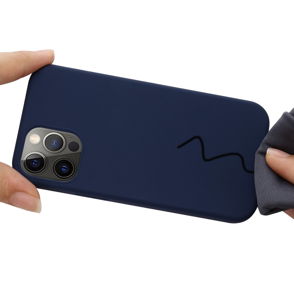  iPhone 13 Pro Max - MagSafe Liquid Silikon Skal - Blå
