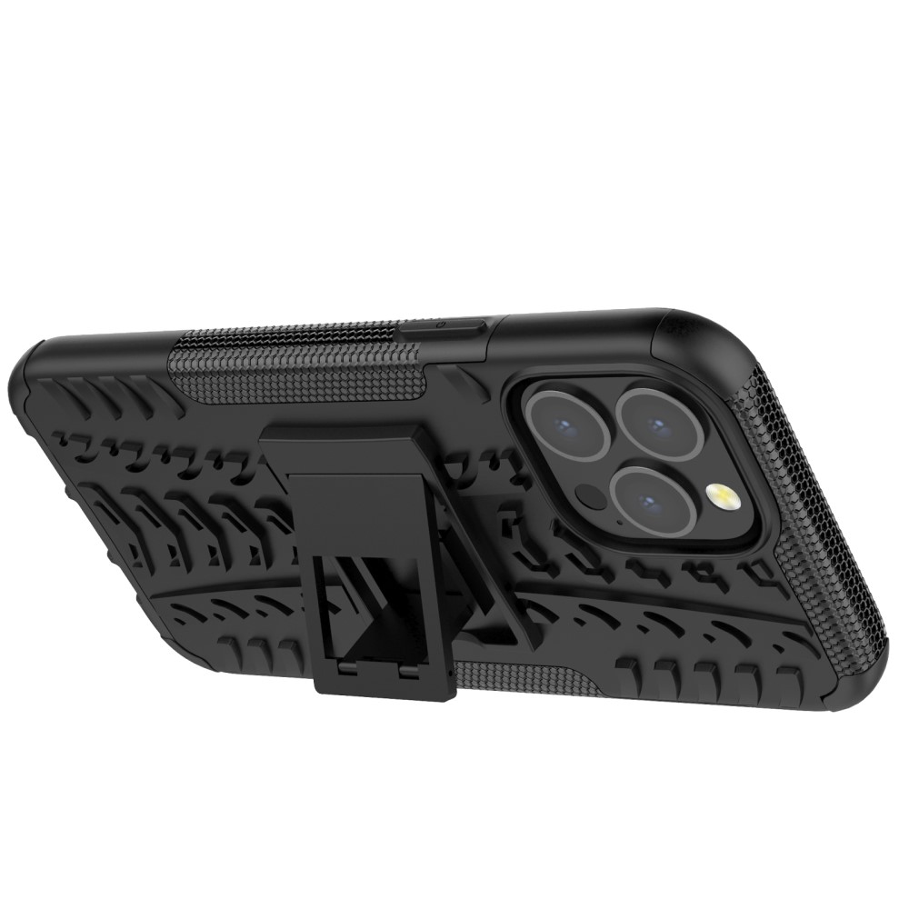  iPhone 13 Pro Max - Ultimata Stöttåliga Skalet med Stöd - Svart