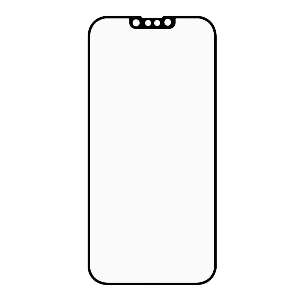  iPhone 14 Plus / 13 Pro Max - Matt Heltäckande Skärmskydd I Härdat Glas