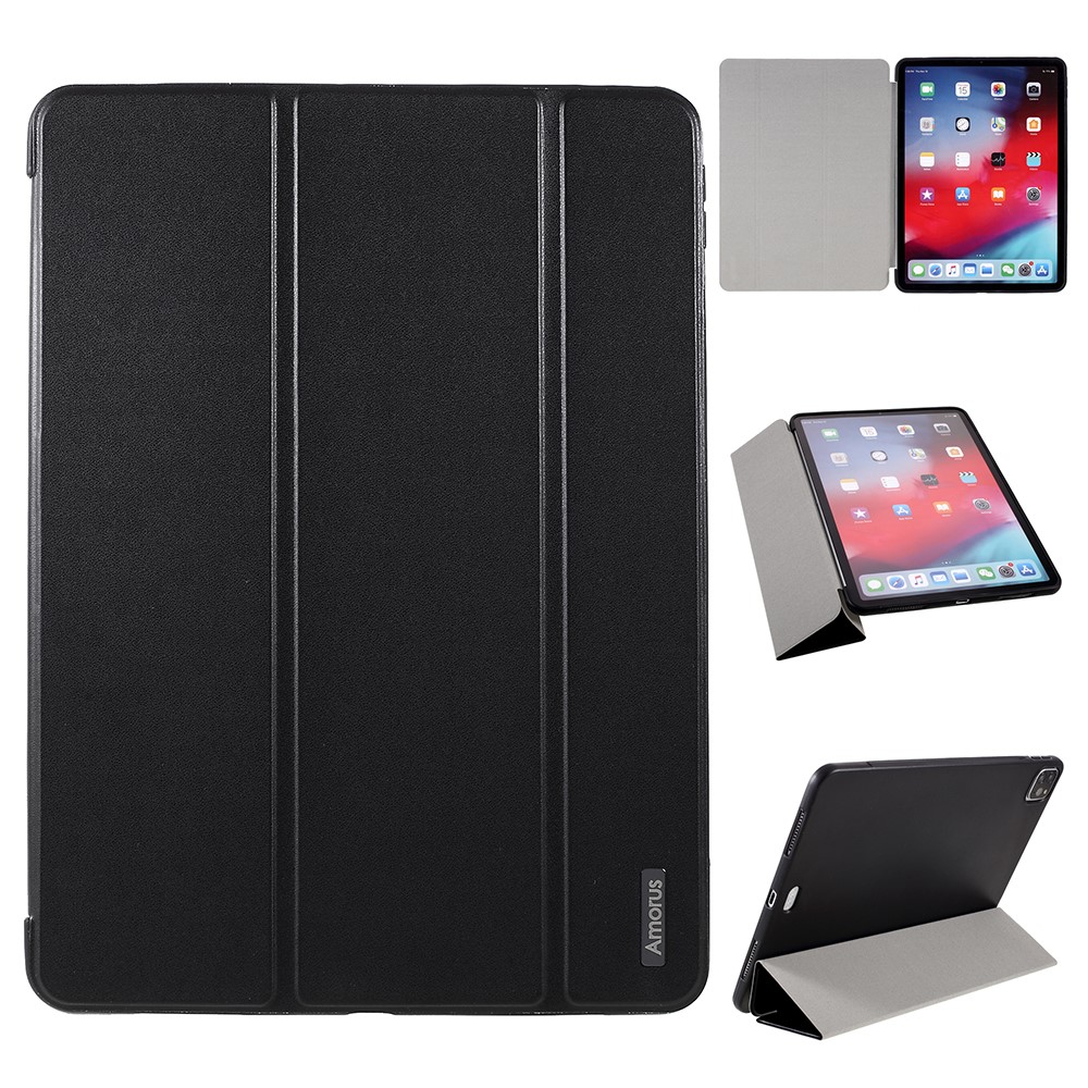 AMORUS AMORUS iPad Air 2026-2020/Pro 11 2018/2020 Fodral Läder