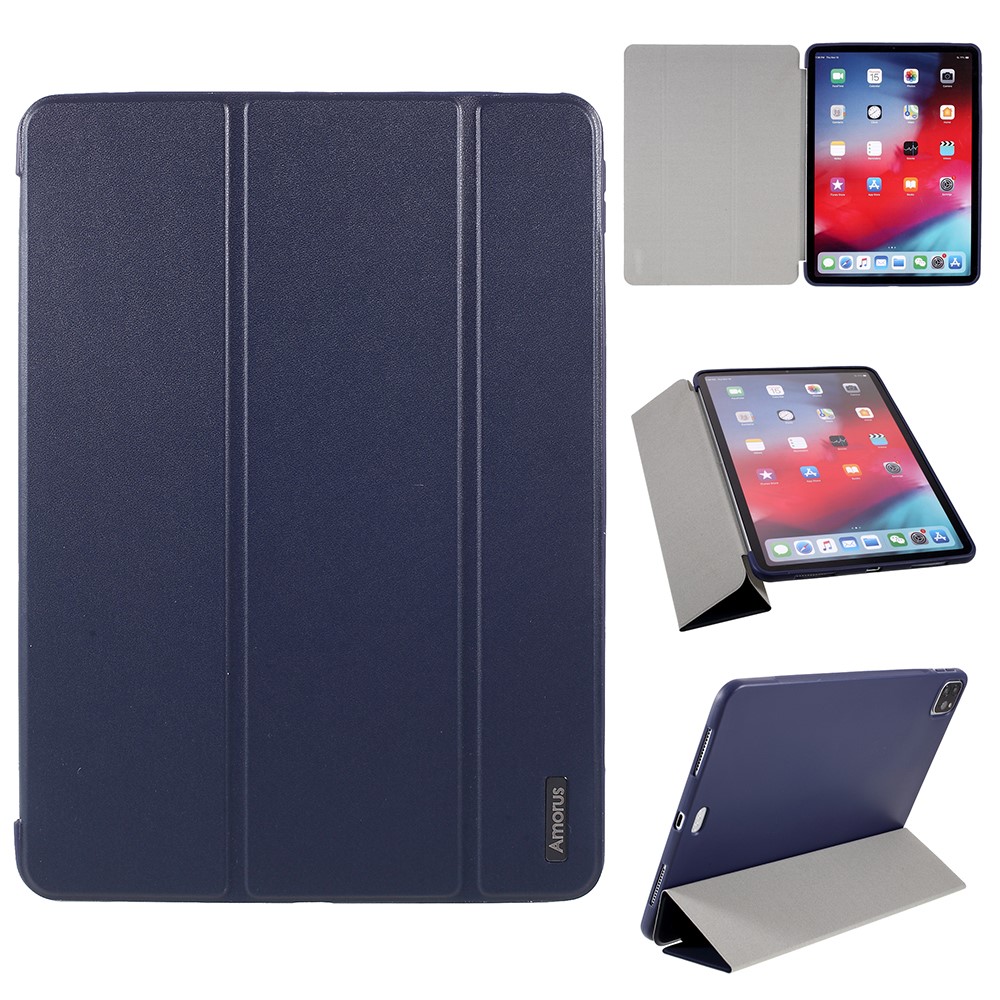 AMORUS AMORUS iPad Air 2026-2020/Pro 11 2018/2020 Fodral Läder