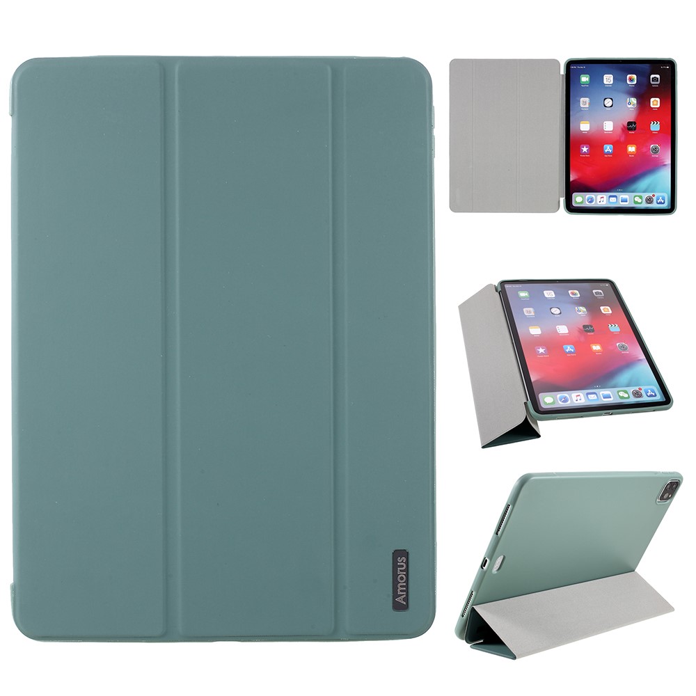 AMORUS AMORUS iPad Air 2026-2020/Pro 11 2018/2020 Fodral Läder