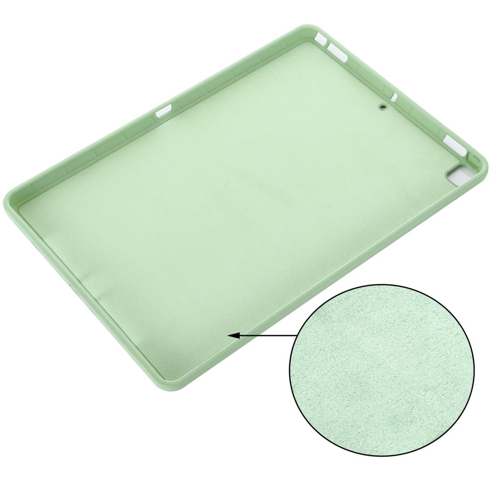  iPad 10.2 2019/2020/2021, Air 10.5 2019 Skal Liquid Silikon Grön