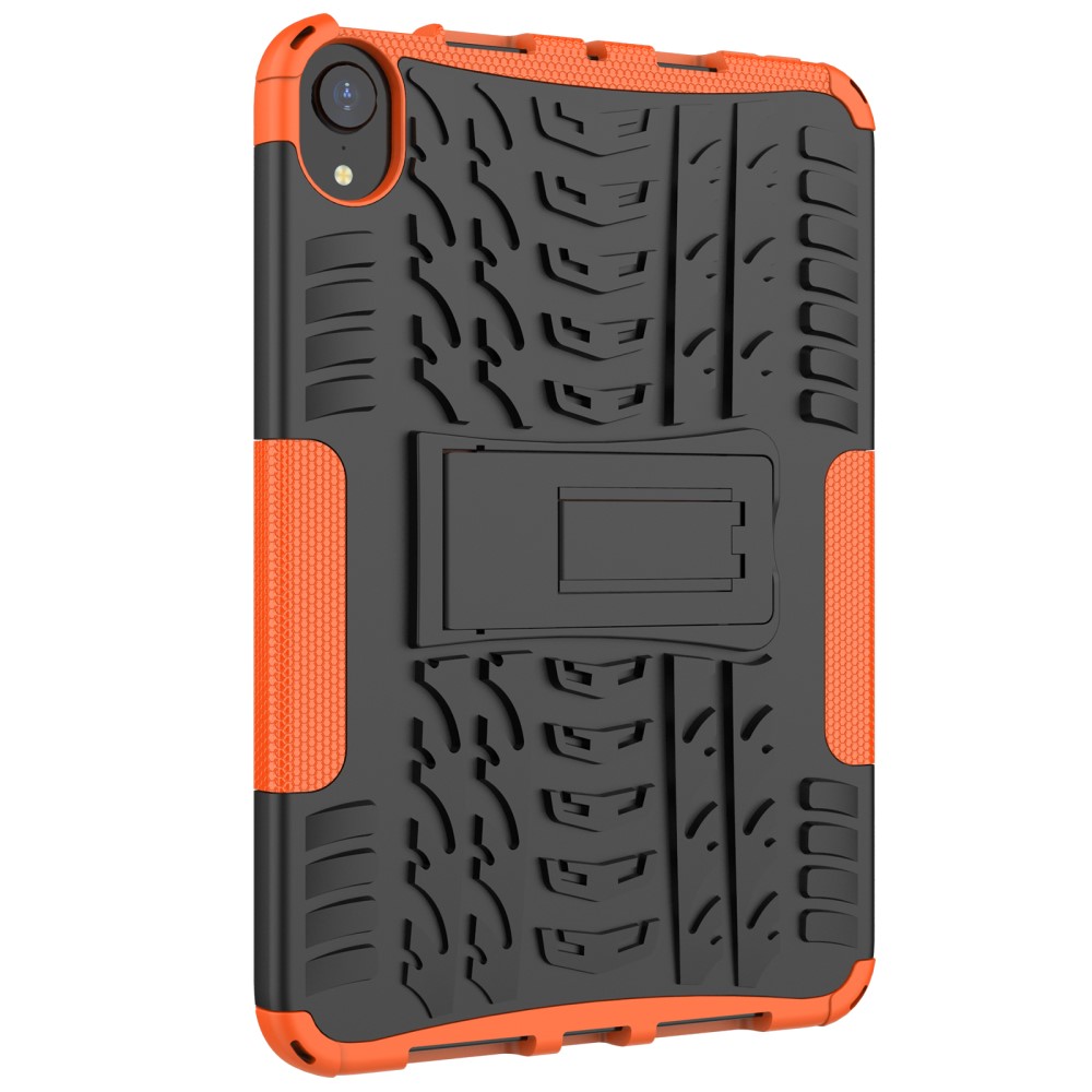  iPad Mini 2024/2021 Skal Rugged Kickstand Armor Orange