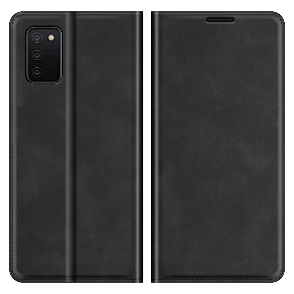  Samsung Galaxy A03s Magnetisk Flip Fodral Svart