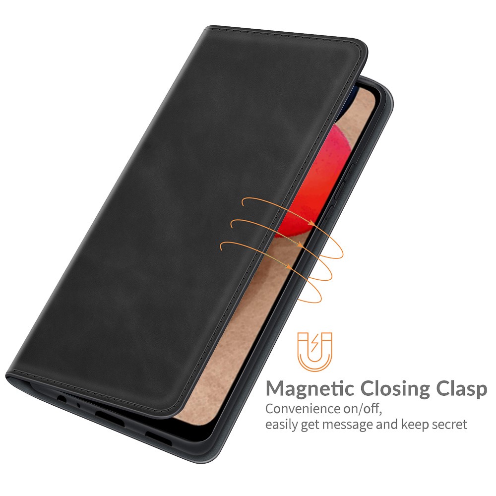  Samsung Galaxy A03s Magnetisk Flip Fodral Svart
