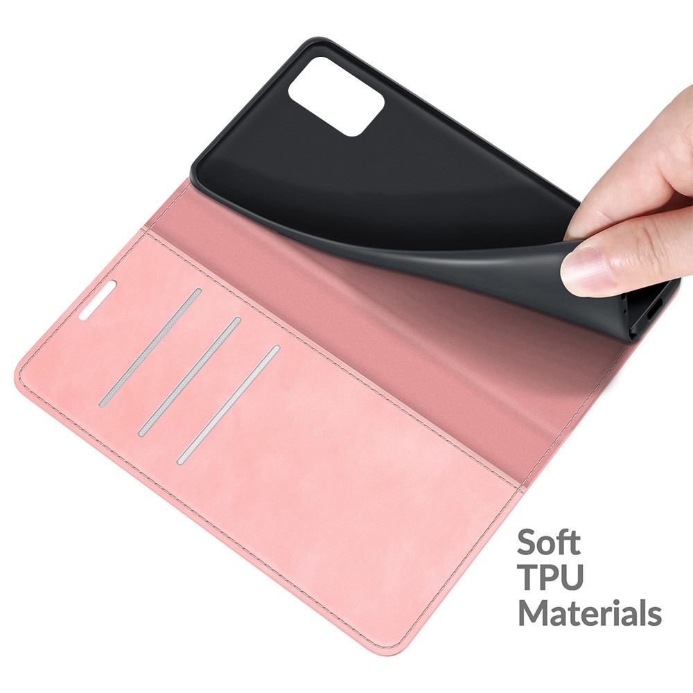  Samsung Galaxy A03s Magnetisk Flip Fodral Roséguld