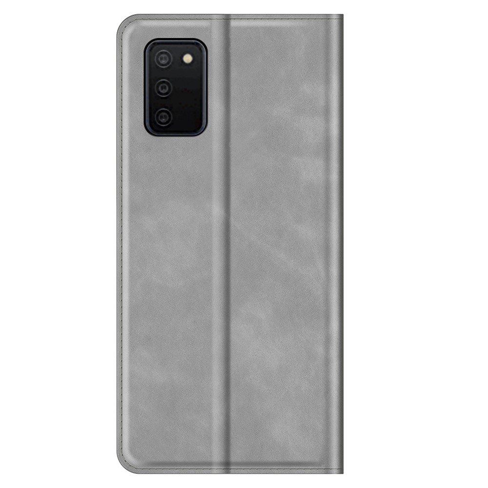  Samsung Galaxy A03s Magnetisk Flip Fodral Grå
