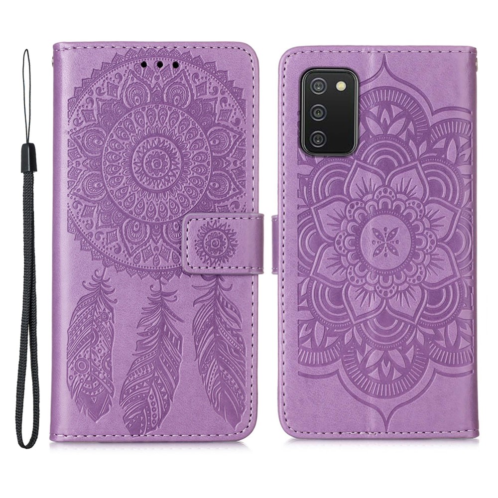  Samsung Galaxy A03s Fodral Dream Catcher Lila