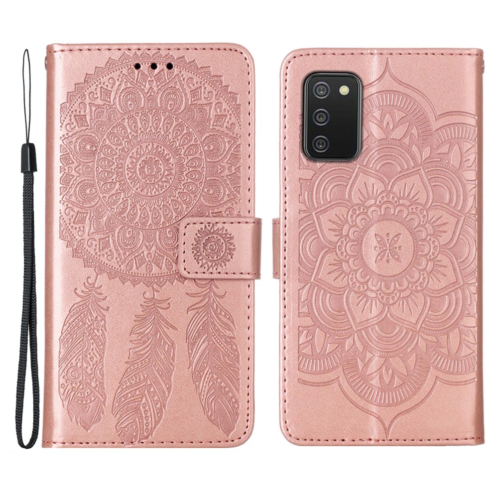  Samsung Galaxy A03s Fodral Dream Catcher Roséguld