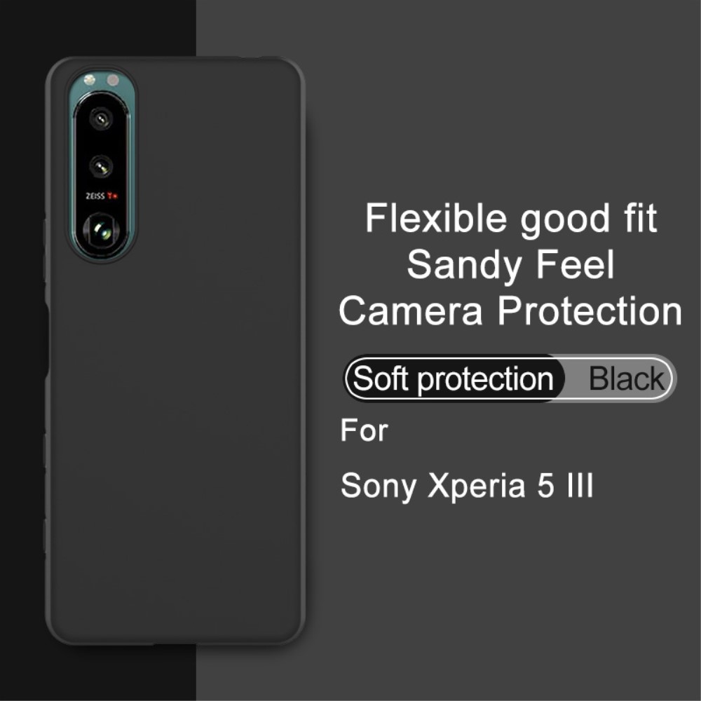 IMAK IMAK Sony Xperia 5 III Skal Matt TPU Svart