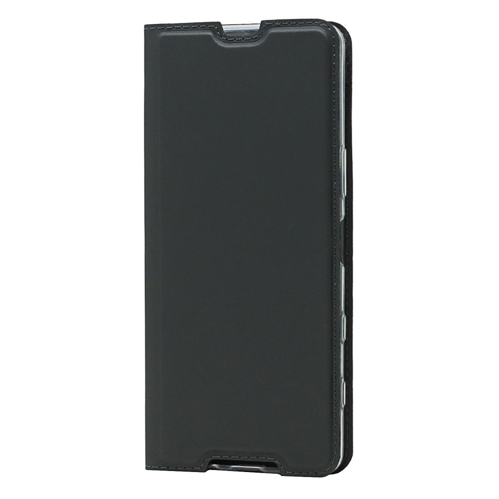  Sony Xperia 5 III Fodral Skin Touch Läder Svart