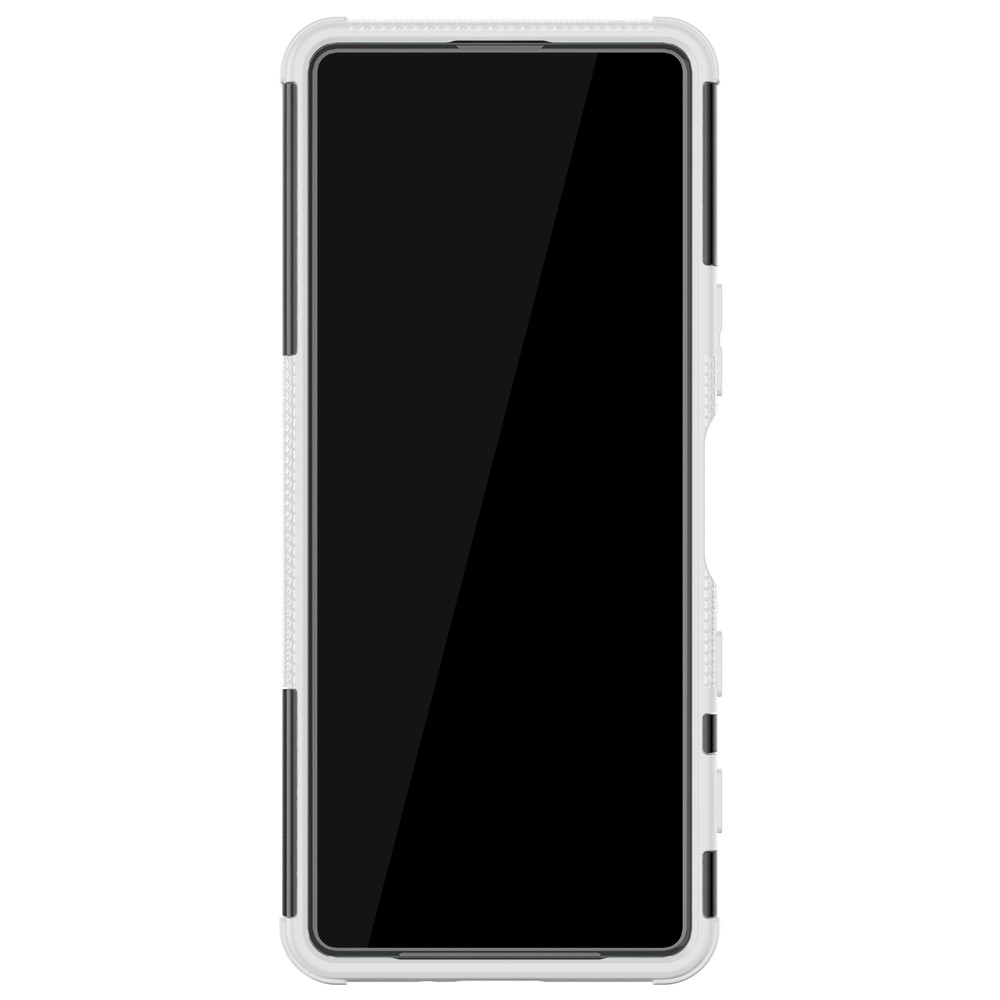  Sony Xperia 5 III Skal Ultimata Stöttåligt med Stöd Vit