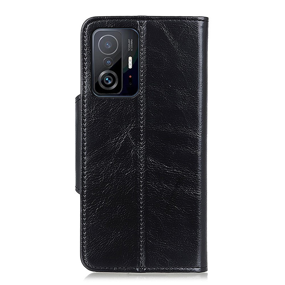 KHAZNEH KHAZNEH Xiaomi 11T / 11T Pro Fodral Läder Svart
