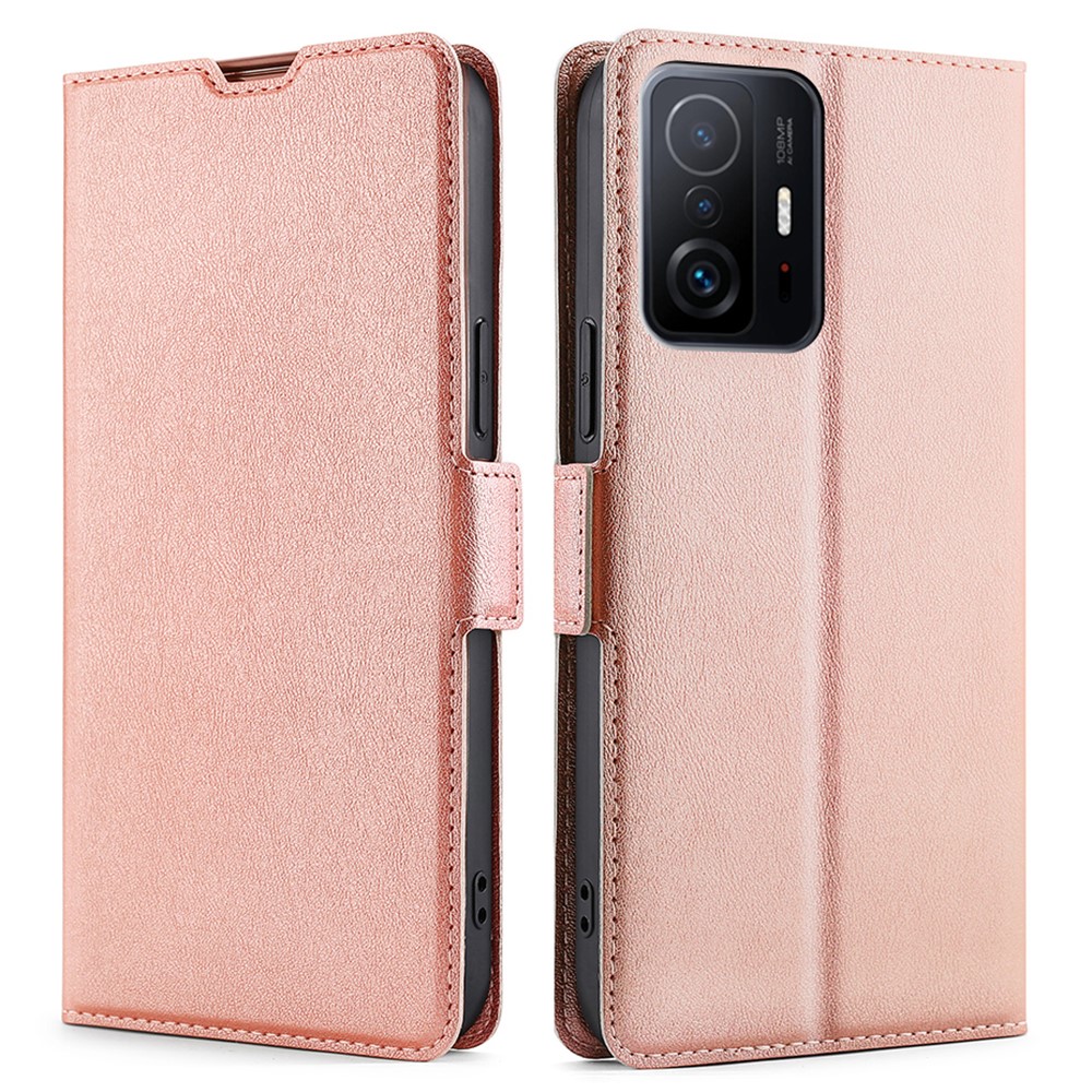 Xiaomi 11T / 11T Pro Fodral Premium Slim Roséguld