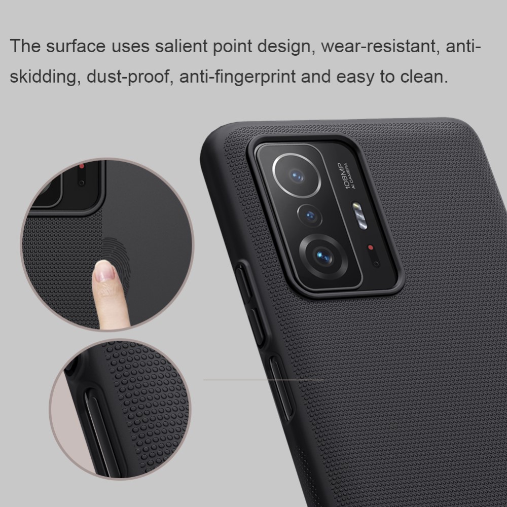 NILLKIN NILLKIN Xiaomi 11T / 11T Pro Skal Frosted Shield Matt Blå