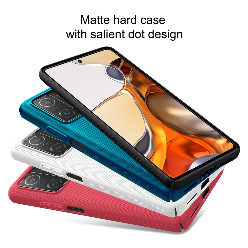 NILLKIN NILLKIN Xiaomi 11T / 11T Pro Skal Frosted Shield Matt Svart