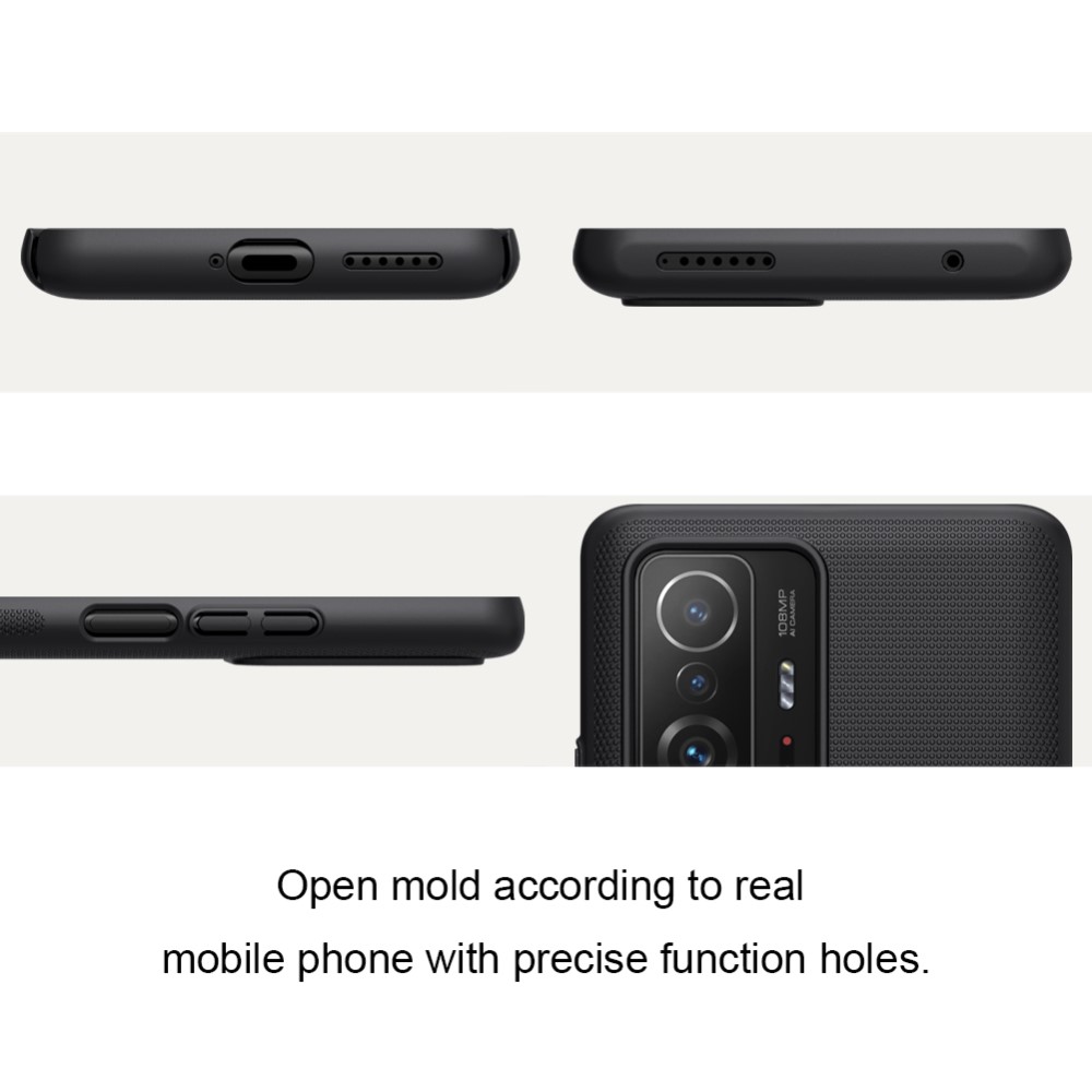 NILLKIN NILLKIN Xiaomi 11T / 11T Pro Skal Frosted Shield Matt Svart