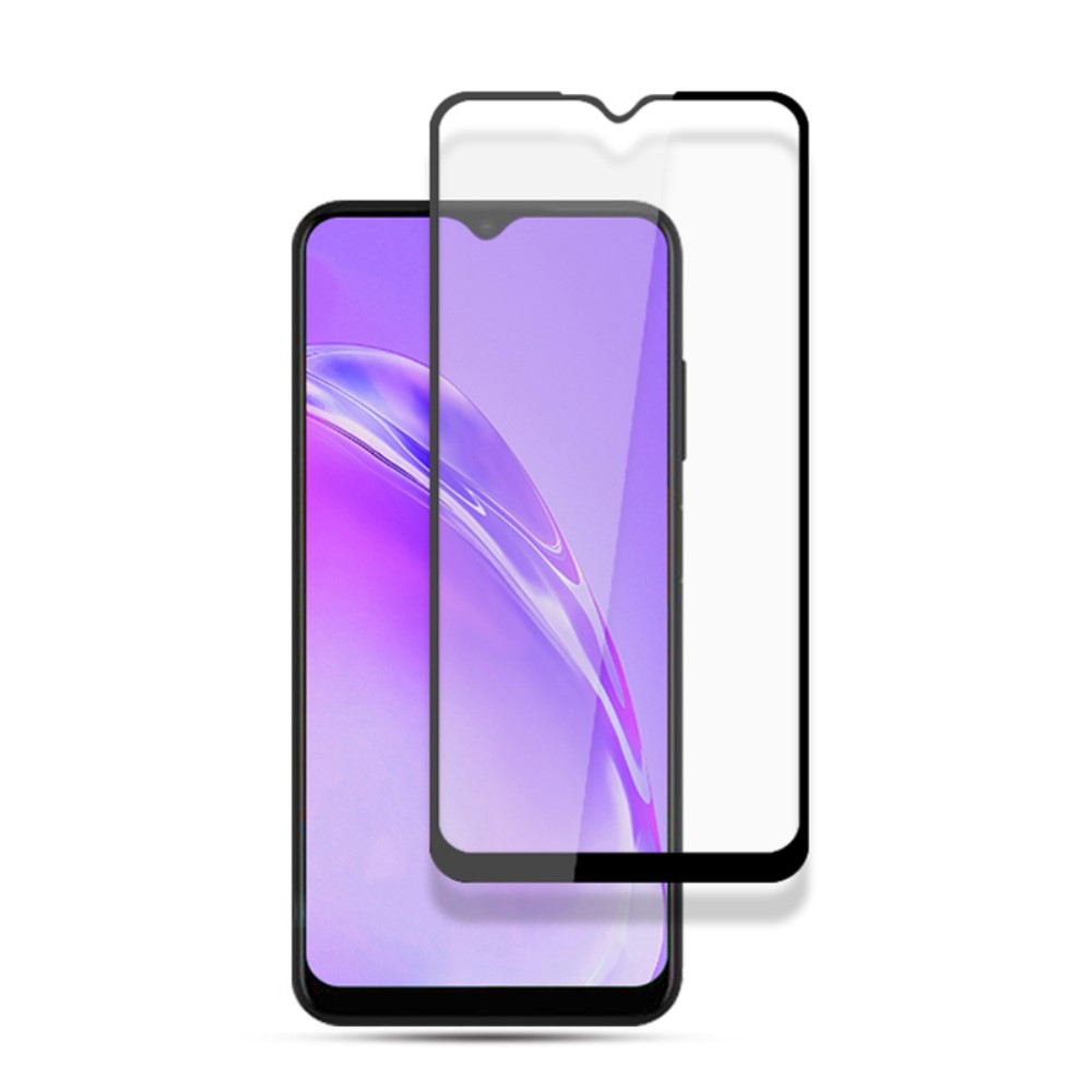 AMORUS AMORUS Samsung Galaxy A03s Heltäckande Skärmskydd Härdat Glas