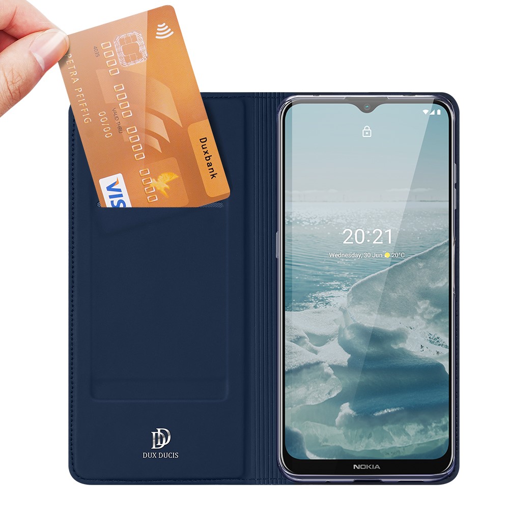 DUX DUCIS DUX DUCIS Nokia G10 / G20 Fodral Skin Pro Läder Blå