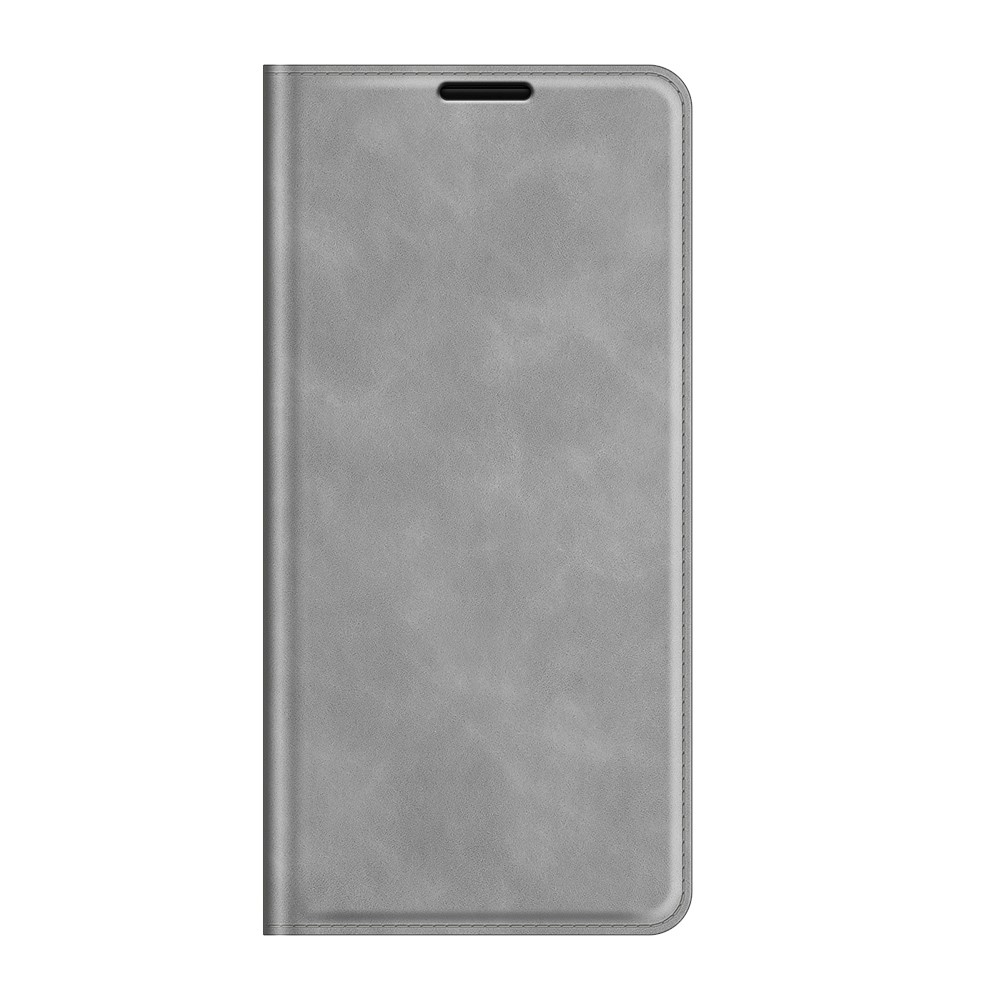  Nokia G10 / G20 Fodral Skin Touch Läder Grå