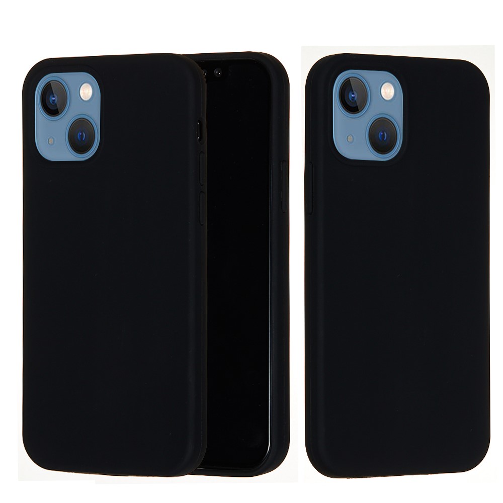  iPhone 13 Skal Liquid Silikon Svart