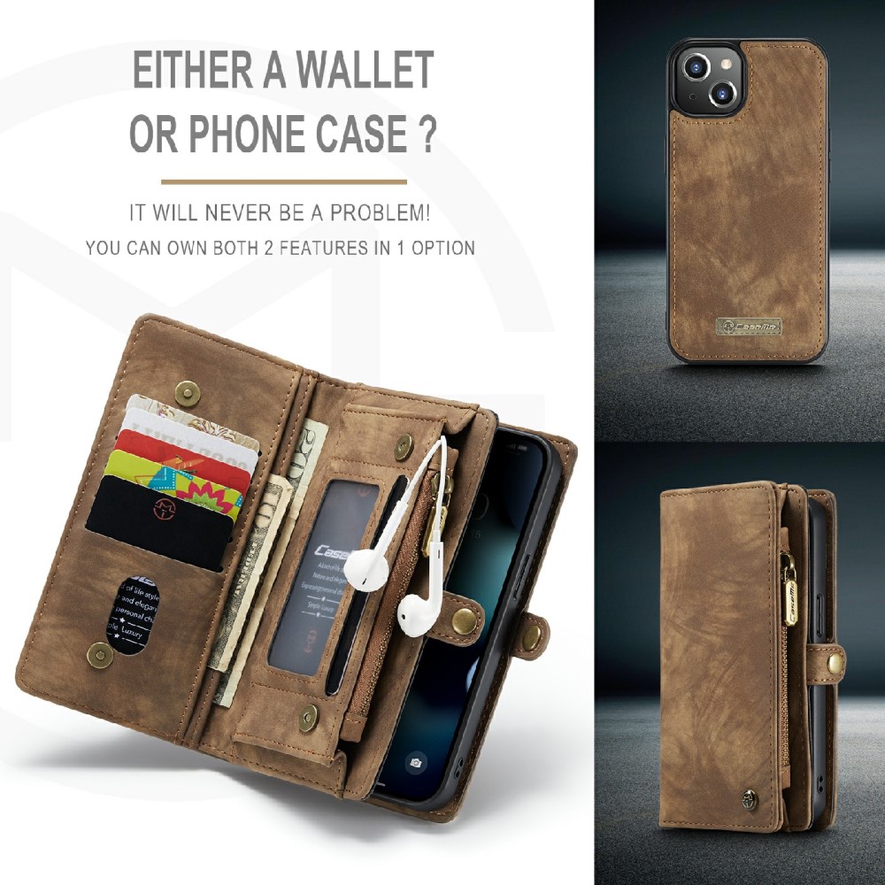 CASEME CASEME iPhone 13 Fodral/Skal Magnet 2in1 Multifunk