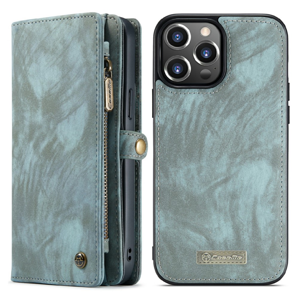 CASEME CASEME iPhone 13 Pro Max Fodral/Skal Magnet 2in1 Multifunktionell Blå