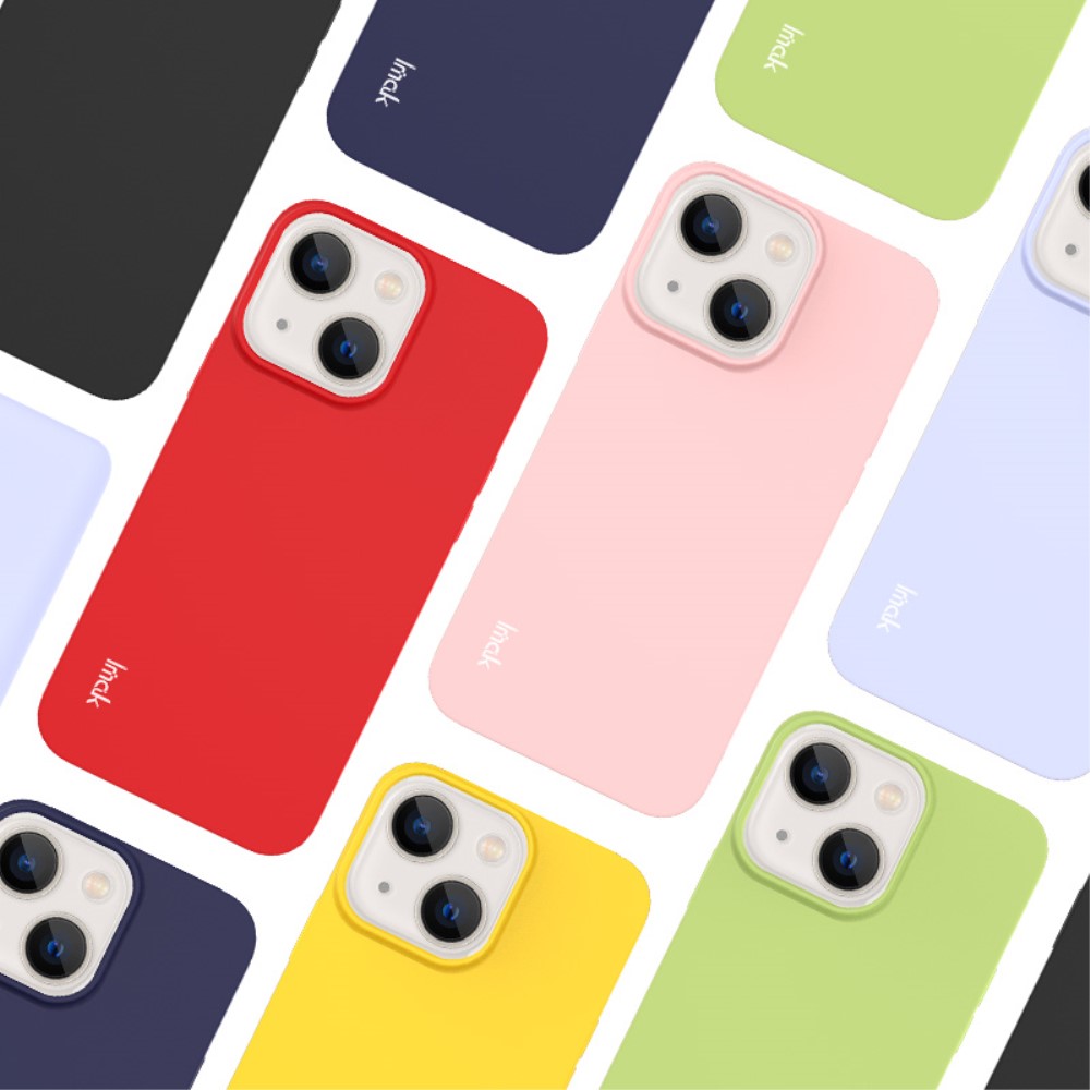 IMAK IMAK iPhone 13 Mini Skal Skin Touch TPU Grön