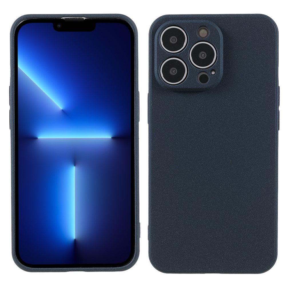  iPhone 13 Pro Max Skal Matt TPU Mörk Blå