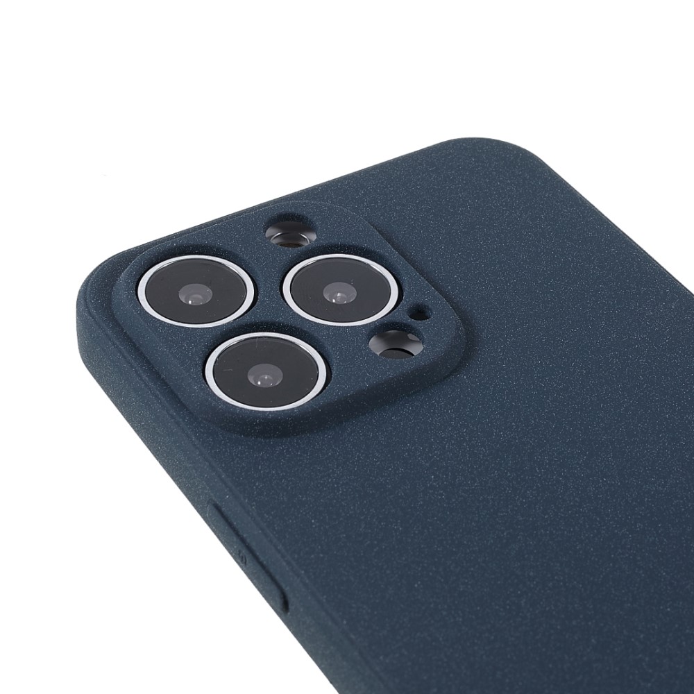  iPhone 13 Pro Max Skal Matt TPU Mörk Blå